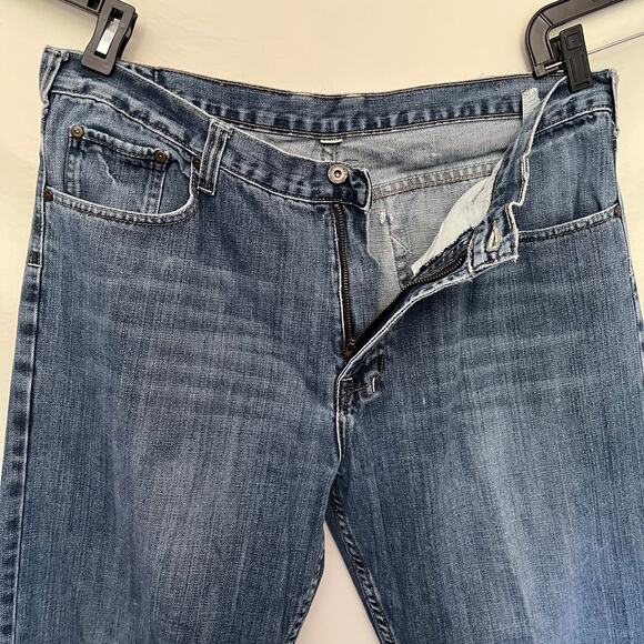 FLYPAPER Straight Leg Mens Jeans Size 38x30 Embroidered Pocket Western Y2K Loose - Picture 3 of 14